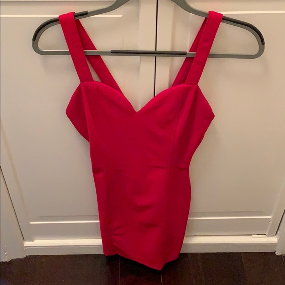 Red, Tobi tank bodycon minidress